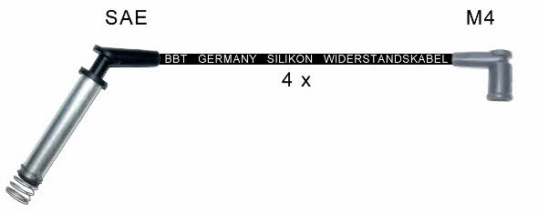 BBT ZK18100 Przewody wysokiego napięcia, komplet ZK18100: Dobra cena w Polsce na 2407.PL - Kup Teraz!