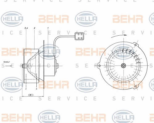 Buy Behr-Hella 8EW 009 160-431 at a low price in Poland!