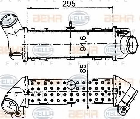 Behr-Hella 8ML 376 765-171 Chłodnica powietrza doładowującego (intercooler) 8ML376765171: Dobra cena w Polsce na 2407.PL - Kup Teraz!