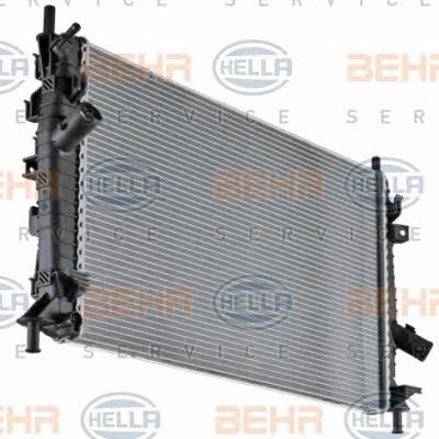 Radiator, engine cooling Behr-Hella 8MK 376 764-261