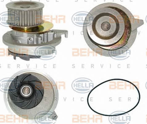 Behr-Hella 8MP 376 804-311 Water pump 8MP376804311: Buy near me in Poland at 2407.PL - Good price!