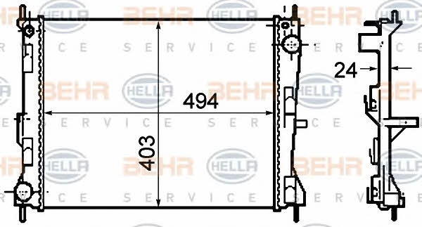 Купить Behr-Hella 8MK 376 781-161 по низкой цене в Польше!