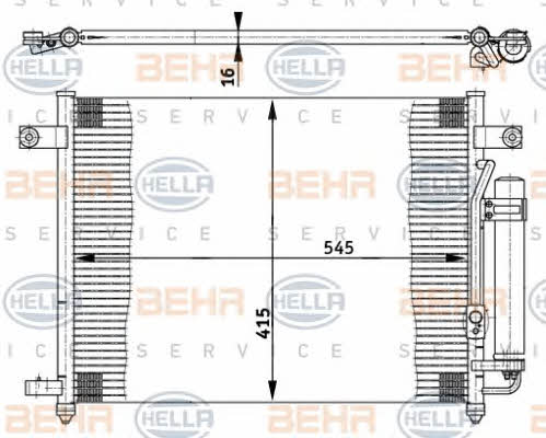 Kühlmodul Behr-Hella 8FC 351 302-121