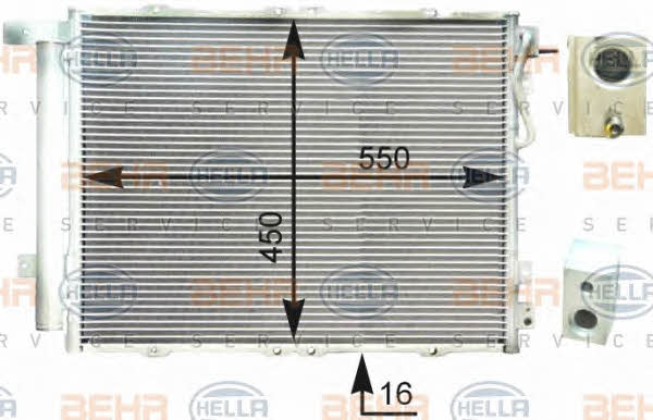 Behr-Hella 8FC 351 303-061 Cooler Module 8FC351303061: Buy near me in Poland at 2407.PL - Good price!