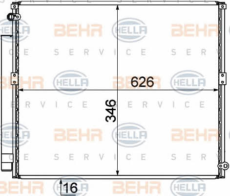 Behr-Hella 8FC 351 310-161 Cooler Module 8FC351310161: Buy near me in Poland at 2407.PL - Good price!