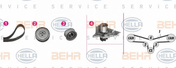 Купить Behr-Hella 8MP 376 810-811 по низкой цене в Польше!