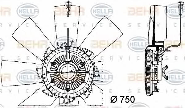 Купить Behr-Hella 8MV 376 757-131 по низкой цене в Польше!