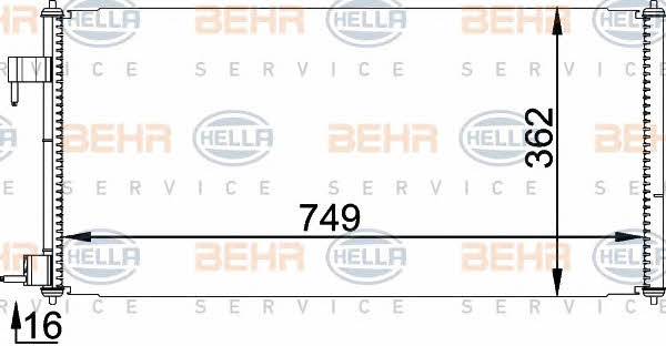 Behr-Hella 8FC 351 318-351 Moduł chłodzący 8FC351318351: Dobra cena w Polsce na 2407.PL - Kup Teraz!