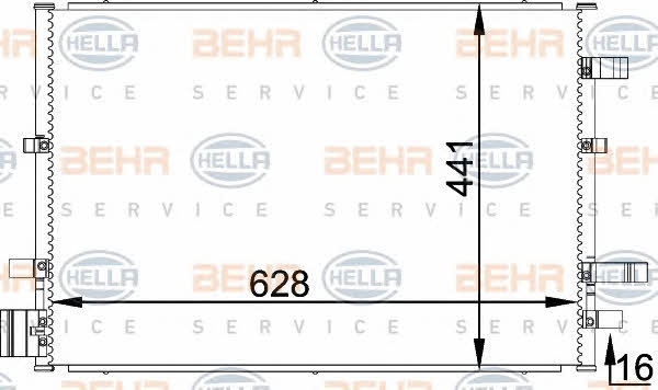 Behr-Hella 8FC 351 318-361 Cooler Module 8FC351318361: Buy near me in Poland at 2407.PL - Good price!