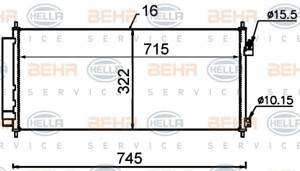 Behr-Hella 8FC 351 318-571 Moduł chłodzący 8FC351318571: Dobra cena w Polsce na 2407.PL - Kup Teraz!