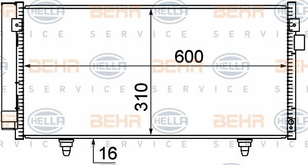 Behr-Hella 8FC 351 319-221 Moduł chłodzący 8FC351319221: Dobra cena w Polsce na 2407.PL - Kup Teraz!