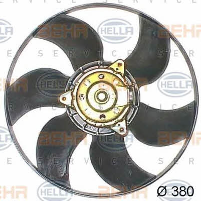 Behr-Hella 8EW 009 158-501 Вентилятор радиатора охлаждения 8EW009158501: Отличная цена - Купить в Польше на 2407.PL!