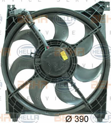 Behr-Hella 8EW 351 034-471 Hub, engine cooling fan wheel 8EW351034471: Buy near me in Poland at 2407.PL - Good price!