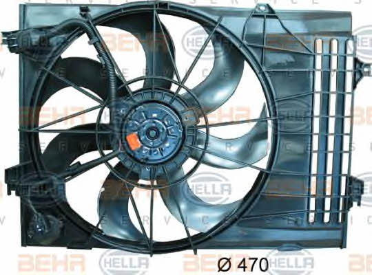 Behr-Hella 8EW 351 034-491 Hub, engine cooling fan wheel 8EW351034491: Buy near me in Poland at 2407.PL - Good price!