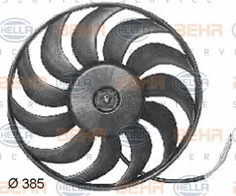 Behr-Hella 8EW 351 038-361 Вентилятор радиатора охлаждения 8EW351038361: Отличная цена - Купить в Польше на 2407.PL!