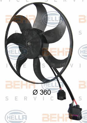 Behr-Hella 8EW 351 039-171 Hub, engine cooling fan wheel 8EW351039171: Buy near me in Poland at 2407.PL - Good price!
