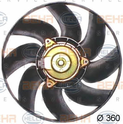 Вентилятор радіатора охолодження Behr-Hella 8EW 351 043-691
