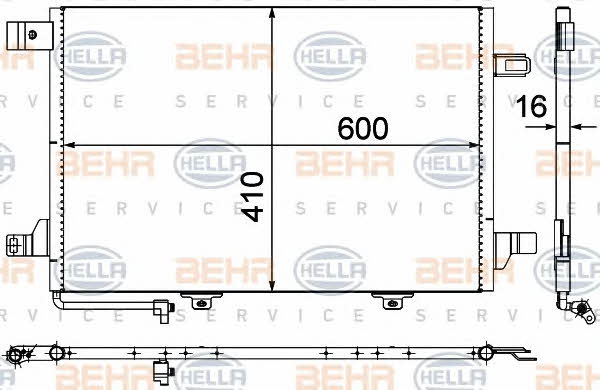 Behr-Hella 8FC 351 301-674 Kühlmodul 8FC351301674: Kaufen Sie zu einem guten Preis in Polen bei 2407.PL!