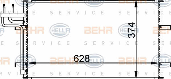 Behr-Hella 8FC 351 301-731 Cooler Module 8FC351301731: Buy near me in Poland at 2407.PL - Good price!