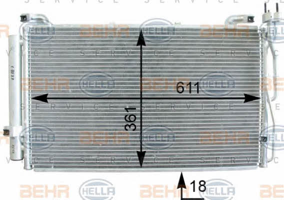 Behr-Hella 8FC 351 302-271 Moduł chłodzący 8FC351302271: Dobra cena w Polsce na 2407.PL - Kup Teraz!