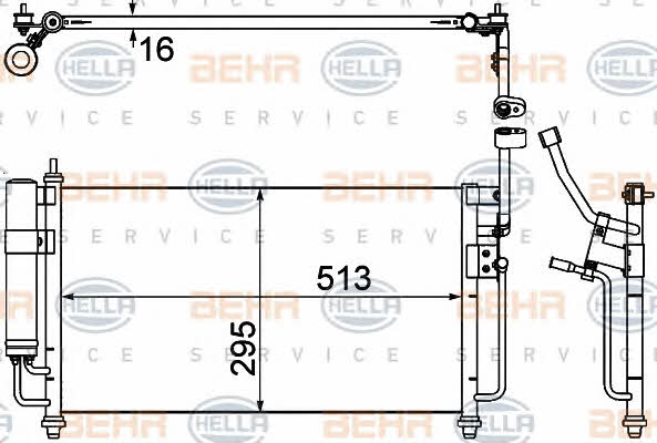 Behr-Hella 8FC 351 307-761 Moduł chłodzący 8FC351307761: Dobra cena w Polsce na 2407.PL - Kup Teraz!