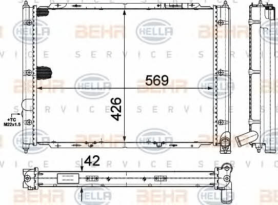Buy Behr-Hella 8MK376713631 – good price at 2407.PL!