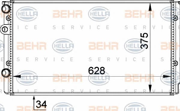 Купить Behr-Hella 8MK 376 714-544 по низкой цене в Польше!
