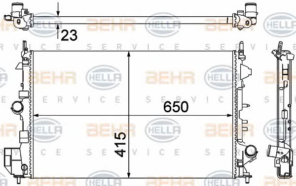 Buy Behr-Hella 8MK376700264 – good price at 2407.PL!