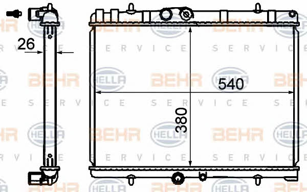 Купити Behr-Hella 8MK376700521 – суперціна на 2407.PL!
