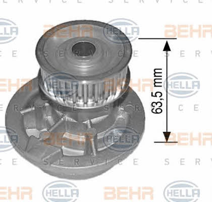 Behr-Hella 8MP 376 800-464 Water pump 8MP376800464: Buy near me at 2407.PL in Poland at an Affordable price!