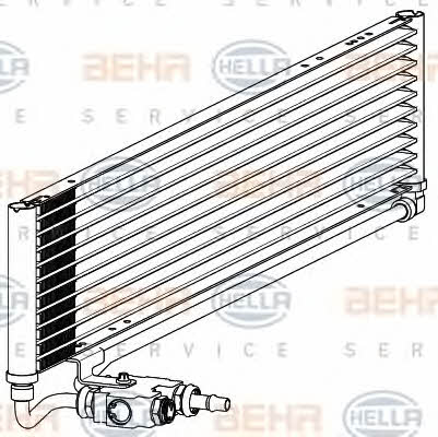 Behr-Hella 8MO 376 999-561 Oil cooler 8MO376999561: Buy near me in Poland at 2407.PL - Good price!