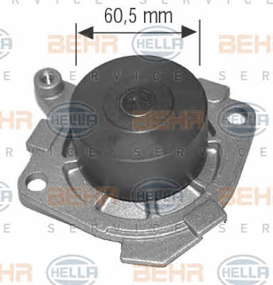 Behr-Hella 8MP 376 802-134 Water pump 8MP376802134: Buy near me in Poland at 2407.PL - Good price!