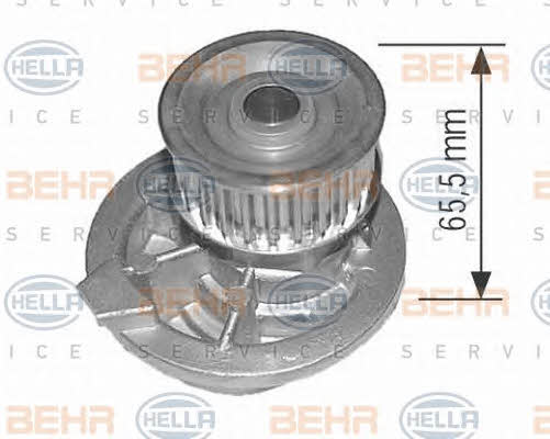 Behr-Hella 8MP 376 800-084 Water pump 8MP376800084: Buy near me in Poland at 2407.PL - Good price!