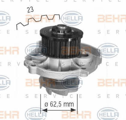 Behr-Hella 8MP 376 800-424 Water pump 8MP376800424: Buy near me in Poland at 2407.PL - Good price!