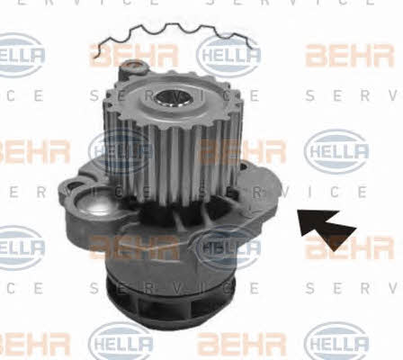 Behr-Hella 8MP 376 800-554 Water pump 8MP376800554: Buy near me in Poland at 2407.PL - Good price!
