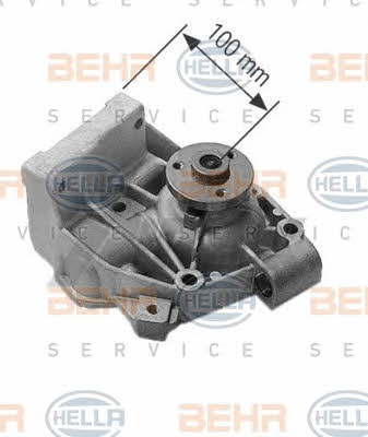 Behr-Hella 8MP 376 803-294 Water pump 8MP376803294: Buy near me in Poland at 2407.PL - Good price!