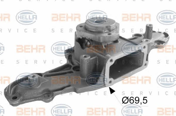 Behr-Hella 8MP 376 802-354 Water pump 8MP376802354: Buy near me in Poland at 2407.PL - Good price!