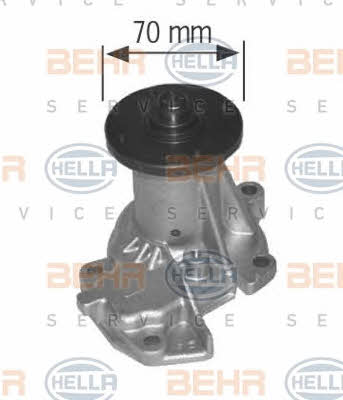 Behr-Hella 8MP 376 803-164 Water pump 8MP376803164: Buy near me in Poland at 2407.PL - Good price!