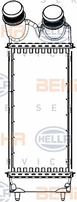 Behr-Hella 8ML 376 777-421 Intercooler, charger 8ML376777421: Buy near me in Poland at 2407.PL - Good price!