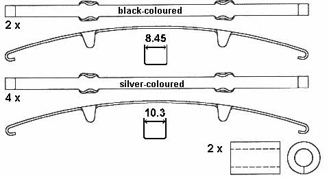 Beral 2905330004145504 Brake Pad Set, disc brake 2905330004145504: Buy near me in Poland at 2407.PL - Good price!