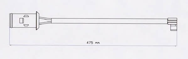 Beral UAI119 Czujnik zużycia klocków hamulcowych UAI119: Dobra cena w Polsce na 2407.PL - Kup Teraz!