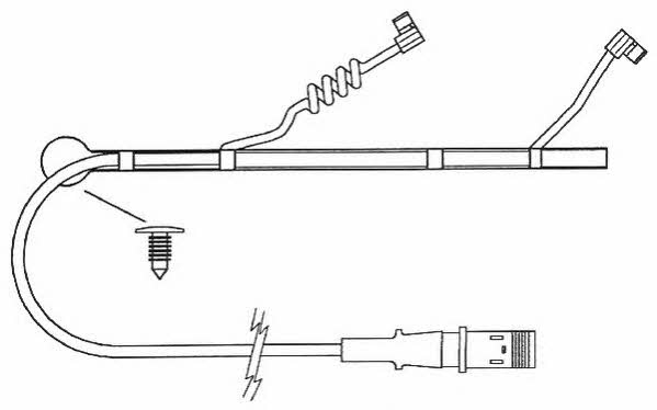 Beral UAI164 Warning contact, brake pad wear UAI164: Buy near me in Poland at 2407.PL - Good price!