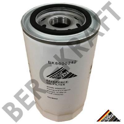 Berg kraft BK8600242 Масляный фильтр BK8600242: Отличная цена - Купить в Польше на 2407.PL!