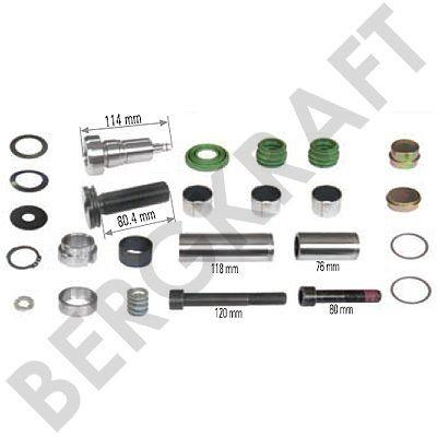 Berg kraft BK8500111 Repair Kit, brake caliper BK8500111: Buy near me in Poland at 2407.PL - Good price!