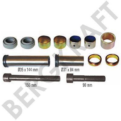 Berg kraft BK1617001AS Repair Kit, brake caliper BK1617001AS: Buy near me in Poland at 2407.PL - Good price!