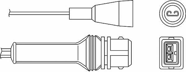 Beru OZH046 Lambda sensor OZH046: Buy near me in Poland at 2407.PL - Good price!