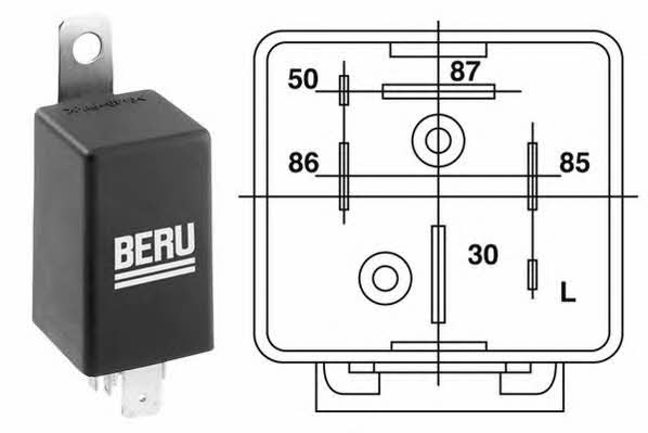 Beru GR064 Glow plug relay GR064: Buy near me in Poland at 2407.PL - Good price!