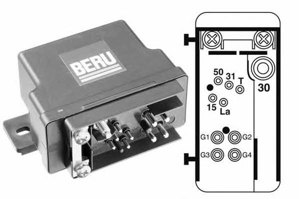 Beru GR074 Glow plug relay GR074: Buy near me in Poland at 2407.PL - Good price!