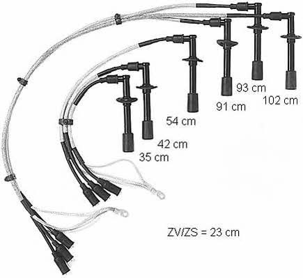 Beru ZE746 Ignition cable kit ZE746: Buy near me in Poland at 2407.PL - Good price!