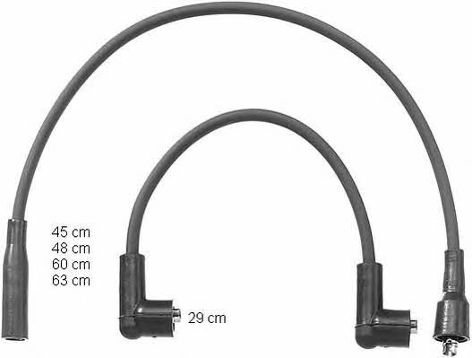  ZEF1024 Ignition cable kit ZEF1024: Buy near me in Poland at 2407.PL - Good price!